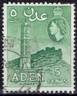 ADEN #  STAMPS FROM YEAR 1953 STANLEY GIBBONS 48 - Aden (1854-1963)
