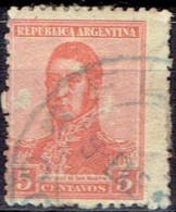 ARGENTINA #  STAMPS FROM YEAR 1916  STANLEY GIBBONS 455B - Usati