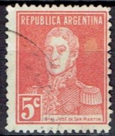 ARGENTINA #  STAMPS FROM YEAR 1923  STANLEY GIBBONS 534 - Oblitérés