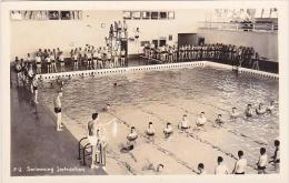 Idaho Farragut Naval Training Center Swimming Instruction Real Photo RPPC - Otros & Sin Clasificación