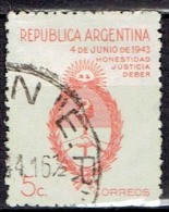 ARGENTINA #  STAMPS FROM YEAR 1943 STANLEY GIBBONS 724 - Used Stamps
