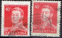 ARGENTINA #  STAMPS FROM YEAR 1954 STANLEY GIBBONS 863 - Gebruikt