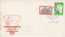 Argentina 1980 Antarctica Base  Destacamento Naval Orcadas Cover (20076) - Sonstige & Ohne Zuordnung