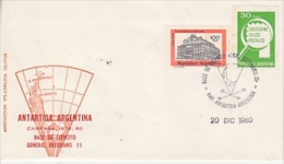 Argentina 1980 Antarctica Base De Ejercito General Belgrano II Cover (20078) - Andere & Zonder Classificatie