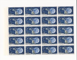 Feuille De 20 Timbres CFA Réunion YT N°356 - Unused Stamps