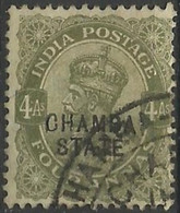 CHAMBA..1935..Michel # 68...used...MiCV - 18 Euro. - Chamba