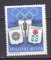 PGL AU411 - YUGOSLAVIE Yv N°1365 ** - Ungebraucht