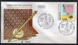 Mayotte - 1997 - FDC - Le Dzen-Dzé - Brieven En Documenten