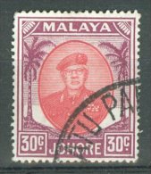 MALAYA - JOHORE 1949-55: ICS 147 / YT 119A / Sc 144 / SG 142 / Mi 130, O - FREE SHIPPING ABOVE 10 EURO - Johore