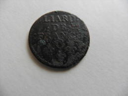 Louis XIV  :LIARD De France 1658 G - 1643-1715 Ludwig XIV.