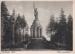 AK Teutoburger Wald - Hermannsdenkmal - Stempel Hermannsdenkmal - 1935 (12699) - Detmold