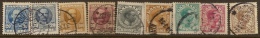 DENMARK Collection 1907 To 1912 (9) U #BV0 - Sammlungen