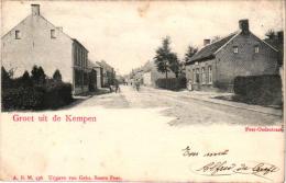 1 CP     Peer  Oudestraat    Groet Uit De Kempen     1903 - Peer