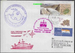 South Africa 1990 Polarstern Cover (20102) - Sonstige & Ohne Zuordnung