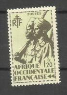 Afrique Occidentale Française  N°12 Neuf Avec Charnière* Cote 3.80 Euros - Nuovi