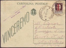 ITALIA - RSI  - CARTOLINA POSTALE - MARTELLAGO  VENEZIA  To ISTRIA - 16. 5. 1944. - Ganzsachen