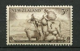 (cl 9 - P15) Nelle Zélande ** N° 350  (ref. Michel Au Dos)  -  Allégorie De La Culture Et De L'élevage  (bovins, Moutons - Nuevos