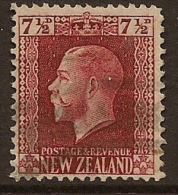 NZ 1915 7 1/2d Red-brown KGV SG 426 U ZP116 - Gebraucht