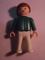 1 FIGURINE FIGURE DOLL PUPPET DUMMY TOY IMAGE POUPÉE - MAN BOY PLAYMOBIL GEOBRA 1981 - Playmobil