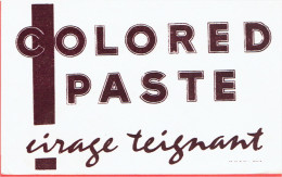 BUVARD COLORED PASTE CIRAGE TEIGNANT - C