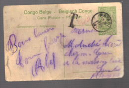 CONGO Belge Stanleyville1912 S/EP Taxé (quelques Défauts) - Interi Postali