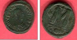 JUSTINIAN  I  FOLLIS CONSTANTINOPLE     ( S158    ) TB 35 - Byzantine