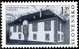 Slovakia - 2014 - Beauties Of Our Homeland: The Wedding Palace In Bytcha - Mint Stamp - Nuovi