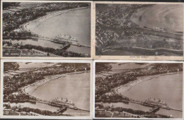 FOUR OLD AERIAL VIEW POSTCARDS OF WEYMOUTH  DORSET - Weymouth