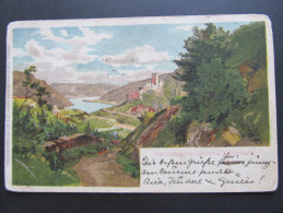 AK SPITZ A.d.D Wachau Litho 1900 / D*15421 - Wachau