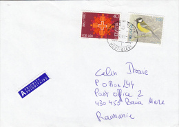 14672- TRADE UNION, BIRD, STAMPS ON COVER, 2010, SWITZERLAND - Covers & Documents