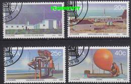 South Africa 1983 Weather Station 4v Used Cto (20241) - Sonstige & Ohne Zuordnung