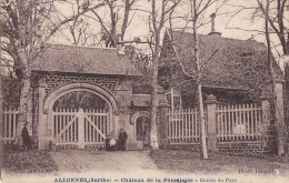 Allonnes 72 - Entrée Du Parc Du Château De La Foresterie - Editeur Mallinger - Allonnes