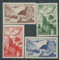 Algérie P. A. N° 9 / 12 XX   La Série Des 4 Valeurs Sans Charnière, TB - Airmail
