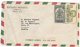 MEXIQUE - MEXICO - CORREO AEREO - POSTE AERIENNE -  AIR MAIL -  AEROPOSTALE -. - Buenos Aires (1858-1864)