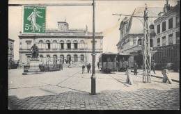 @] CPA LA GARE DE LAON VUE DE DEVANT 02 AISNE - Laon