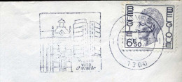 WAVRE 1977 Wavre Ville D'avenir Immeubles - Werbestempel