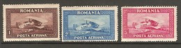 ROMANIA    Scott  # C 4-6*  VF MINT LH - Unused Stamps