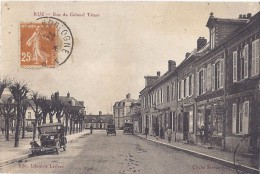 Cpa - Rue - Rue Du Colonel Tétart ( En L´état ) - Rue