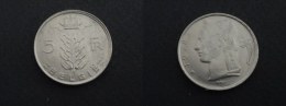 1978 - 5 FRANCS BAUDOIN I - LEGENDE FLAMANDE BELGIE - BELGIQUE - BELGIUM - 5 Francs