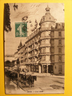 CPA Nice (06) - Cécil Hôtel (calèches) 1908 - Markets, Festivals