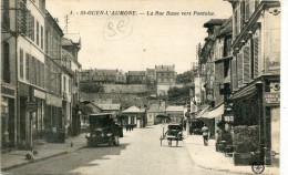 CPA 95 SAINT OUEN L AUMONE LA RUE BASSE VERS PONTOISE - Saint-Ouen-l'Aumône