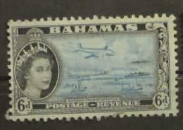 Bahamas 1954 Modern Transportation 6d - 1859-1963 Crown Colony