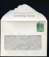BERLIN PU16 B2/001a Privat-Umschlag WASSERWERKE 1957  NGK 20,00 € - Agua