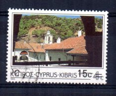 Cyprus - 1988 - Surcharge Kykko Monastry - Used - Used Stamps