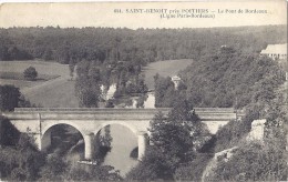 Cpa - Saint Benoit Près Poitiers - Le Pont De Bordeaux ( En L´état ) - Saint Benoit