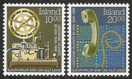 Iceland 1986 MNH/**/postfris/postfrisch Michelnr. 658-659 - Unused Stamps