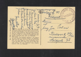 Carte Postale Deutsches General Gouvernement 1917 - Duits Leger