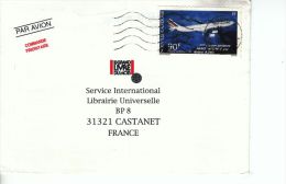 Nouvelle-Calédonie YT PA 311 Sur Lettre : Airbus A340 , Air France - 1994 - Covers & Documents