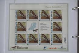 Persoonlijk Zegel Thema Birds Vogels Oiseaux Pájaro Sheet HUISMUS SPARROW 2011-2014 Nederland - Ungebraucht