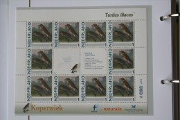 Persoonlijk Zegel Thema Birds Vogels Oiseaux Pájaro Sheet KOPERWIEK REDWING 2011-2014 Nederland - Ungebraucht